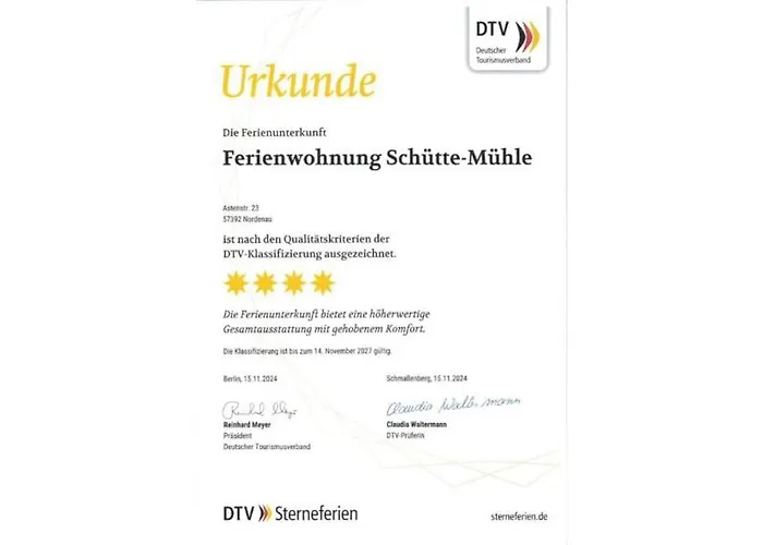 Schuette Muehle Apartment Schmallenberg